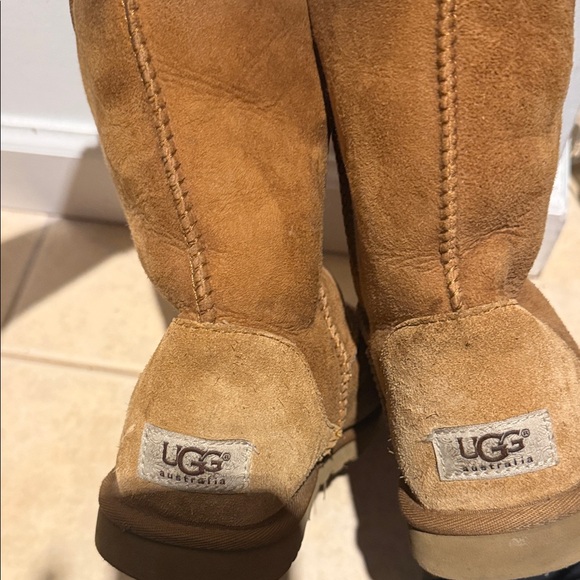 UGG Chestnut Shearling Winter Boots - Picture 2 of 4